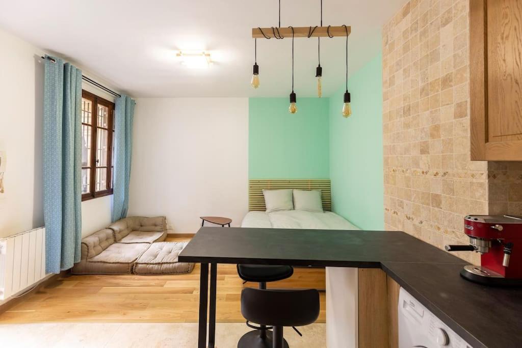 Cosy Studio Full Heart Of Paris Bagian luar foto